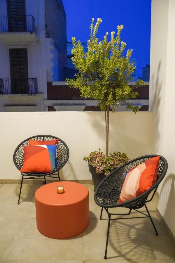 La Perla Di Bari - Private Parking Apartment Bagian luar foto
