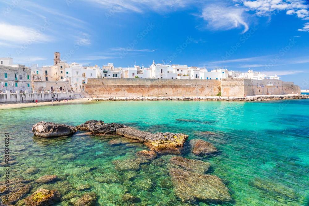 La Perla Di Bari - Private Parking Apartment Bagian luar foto